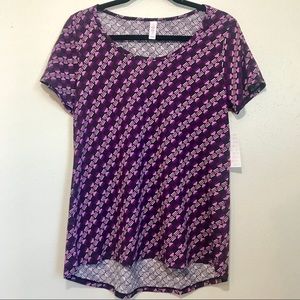 LulaRoe | Classic T | Purple | Size: XL